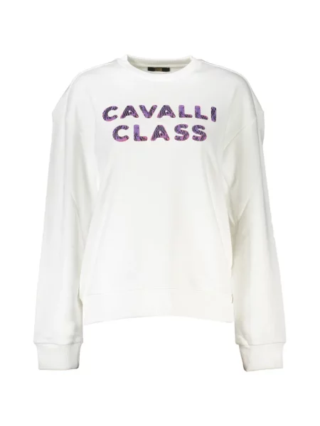 Hanorac Cavalli Class cu imagine alb