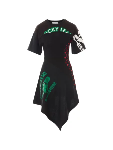Rochie Marine Serre asimetrică negru