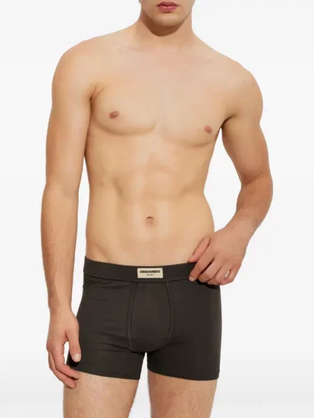 Boxeri Dsquared2 cu autograf maro