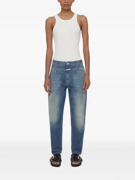 Blugi conici Closed X-lent conici albastru