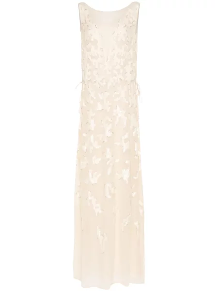 Rochie maxi Max Mara cu paiete de costum