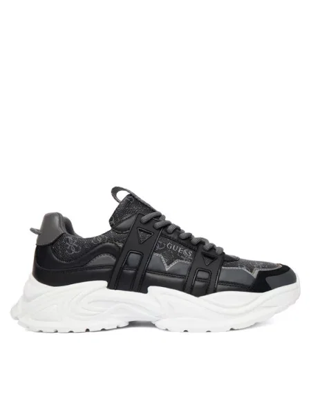 Guess Sneakersy FMPBEU czarny