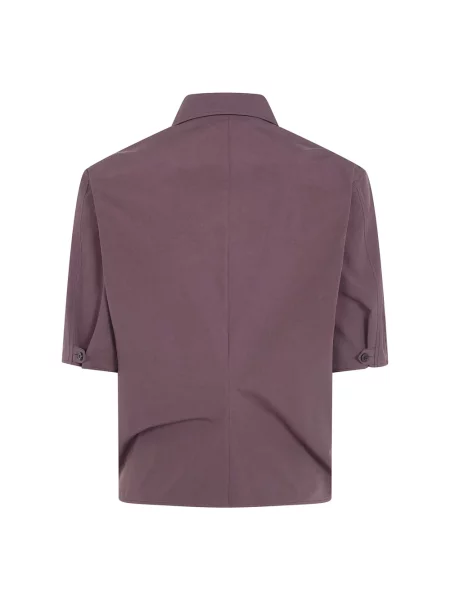 Koszula Jil Sander brązowa