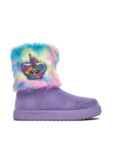 Дутики Furby фиолетовые