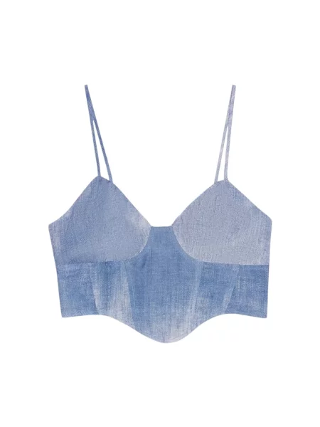 Top Ermanno Scervino niebieski
