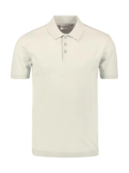 No Excess Pulover natural alb