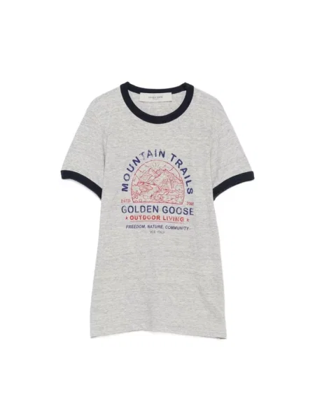 Koszulka Golden Goose szara