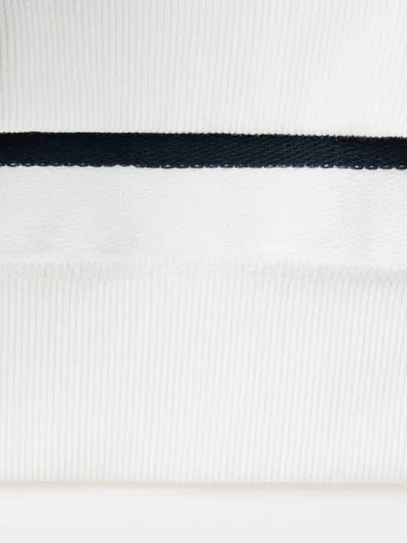 Bluza w paski z nadrukowanym napisem Dzieci lata MANGO KIDS granatowy