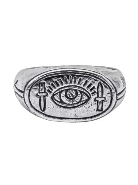 Haze&Glory Gyűrűk Evil Eye' ezüst