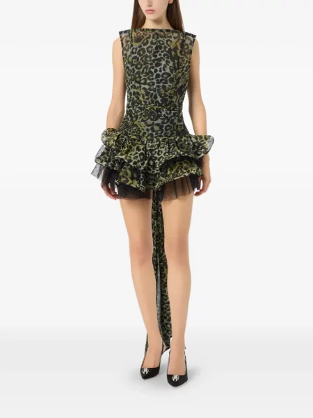 Top Blumarine cu imagine verde