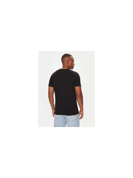 Guess Póló Slim Fit fekete