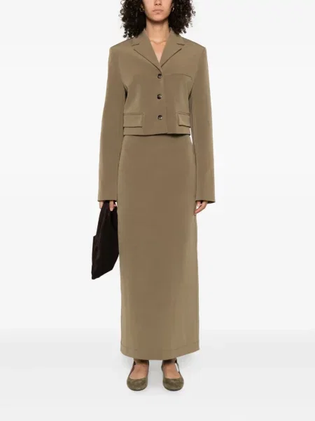 Fusta maxi Nanushka verde