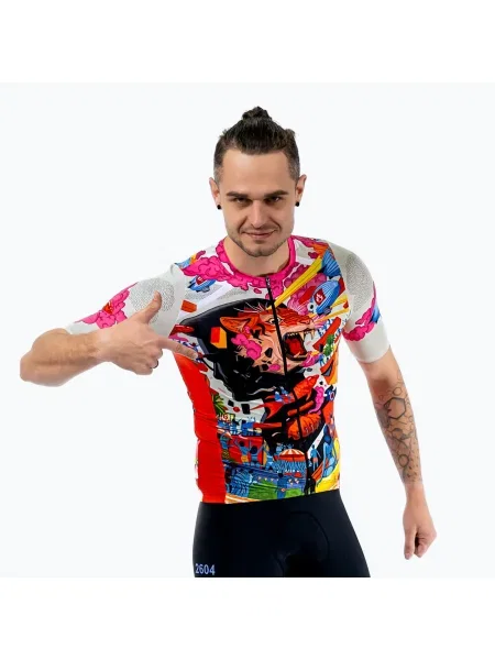 Tricou de ciclism Quest Tiger pentru bărbați