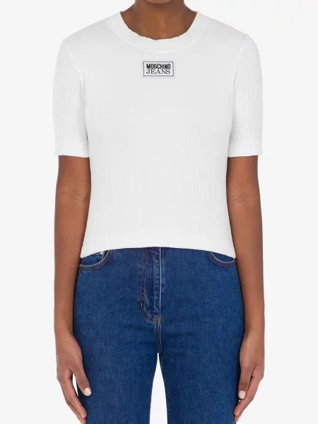 Футболка Moschino білий