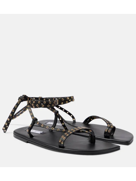 Sandale Alaïa din piele negru