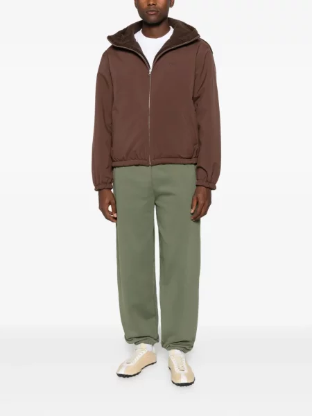 Pantaloni Arte Antwerp cu broderie verde