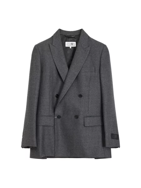 Marynarka Mm6 Maison Margiela wełniana szara