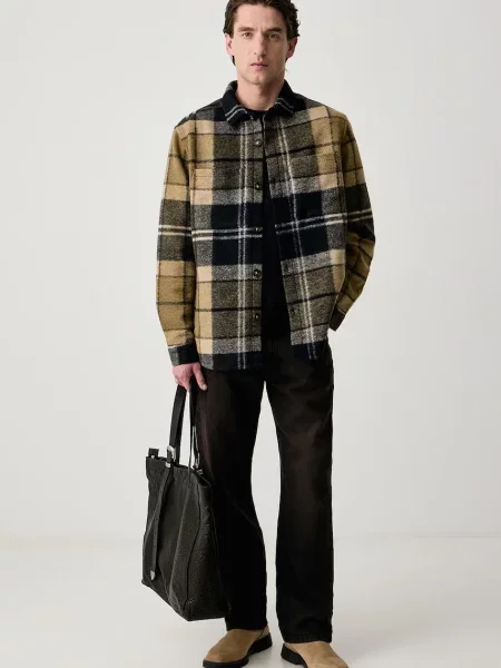 Barbour куртка з додаванням вовни Woodlane