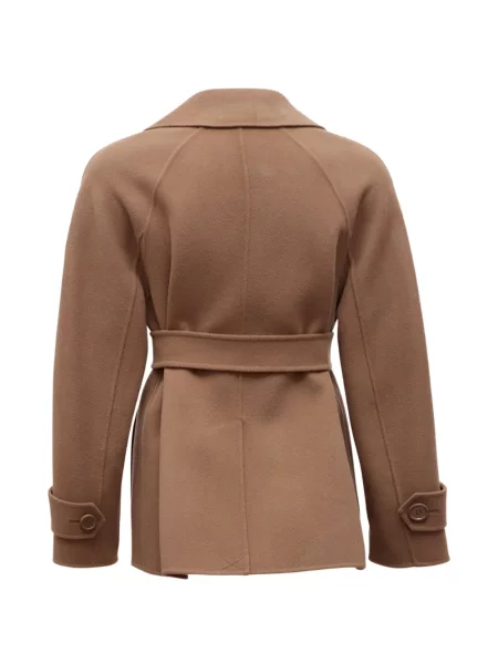 Двуредно препасан палто 's Max Mara кафяво