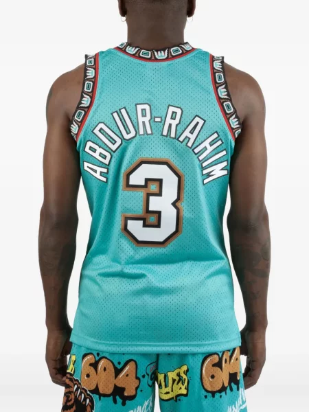 Cămașă Mitchell & Ness din jerseu albastru