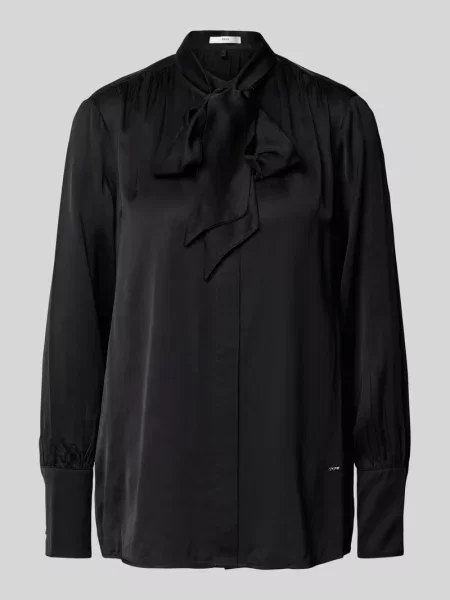 Sweter z dzianiny z okrągłym dekoltem model ‘YASRIGA’ Y.a.s czerwony