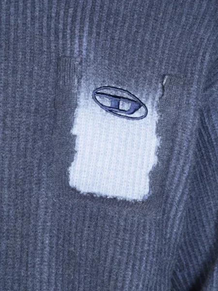 Pulover Diesel de lână albastru