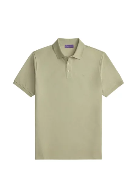 Polo Ralph Lauren Purple Label cu broderie verde