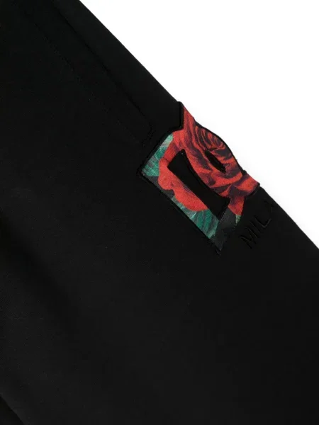 Spodnie dziecięce Dolce And Gabbana czarne