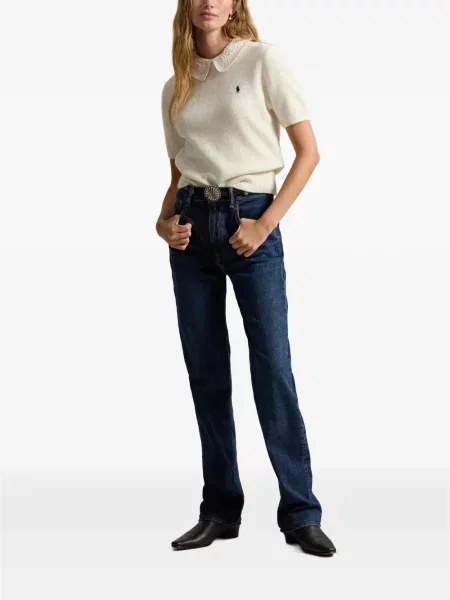 Είδος υφάσματος σκούφος Polo Ralph Lauren κλασικό με κορδόνια λευκό