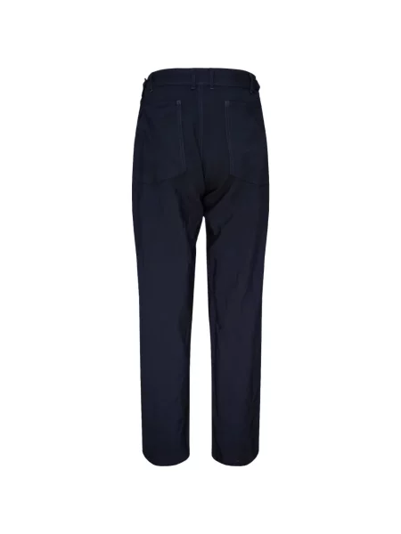 Cu centură pantaloni Comme Des Garçons Shirt albastru