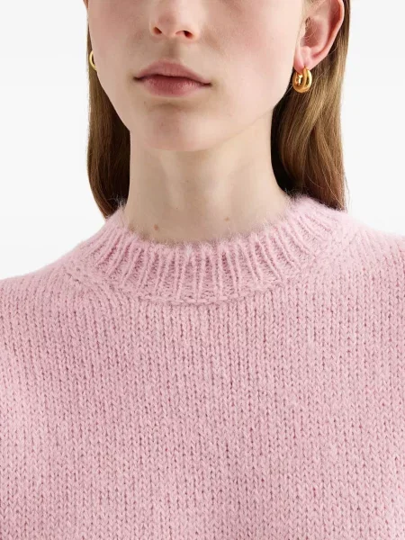 Pulover Jil Sander de lână roz