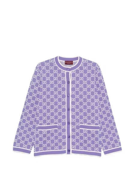Cardigan Gucci violet