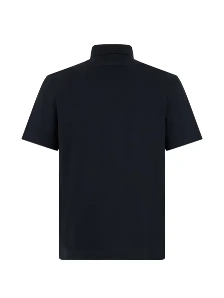 Polo Zegna με κέντημα μπλε