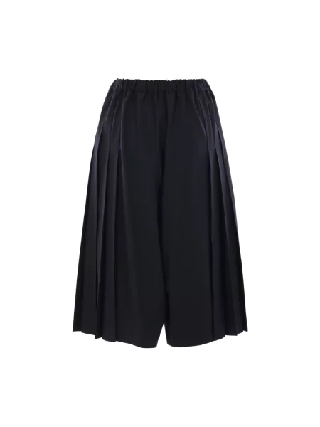 Krótkie spodnie Comme Des Garcons wełniane czarne