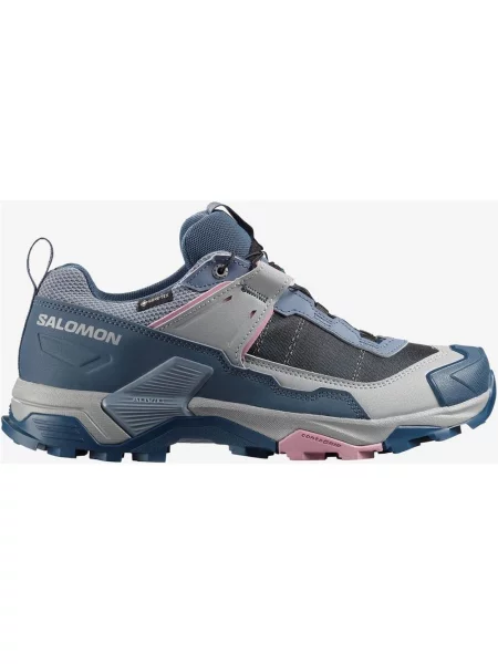 Buty do biegania Salomon X Ultra 5 GORE-TEX nocny jasnoszary 36 niebieski