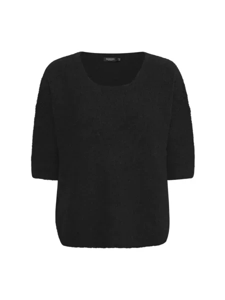 Sweter Soaked In Luxury wełniany czarny
