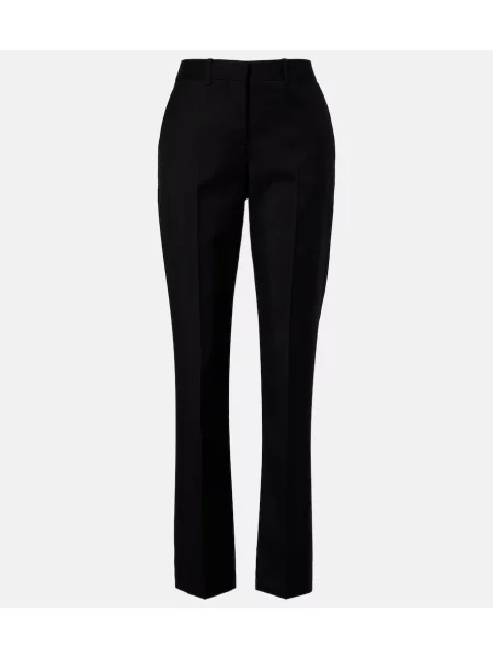 Pantaloni Givenchy de lână cu dungi gri