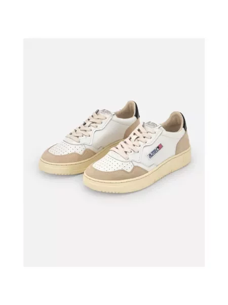 Sneakersy Autry skórzane białe