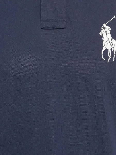 Polo Polo Ralph Lauren de lână cu dungi albastru