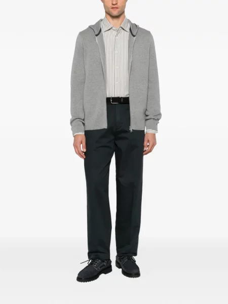 Cardigan Marc O'polo cu glugă gri