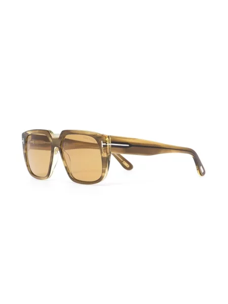 Sluneční brýle Tom Ford Eyewear zelené