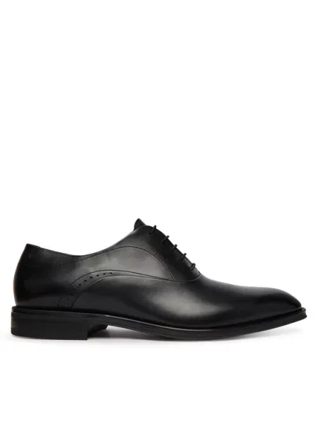BOSS Pantofi Derrek negru