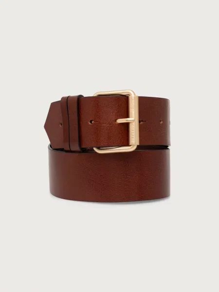 Weekend Max Mara curea pentru femei din piele WKACARNET maro