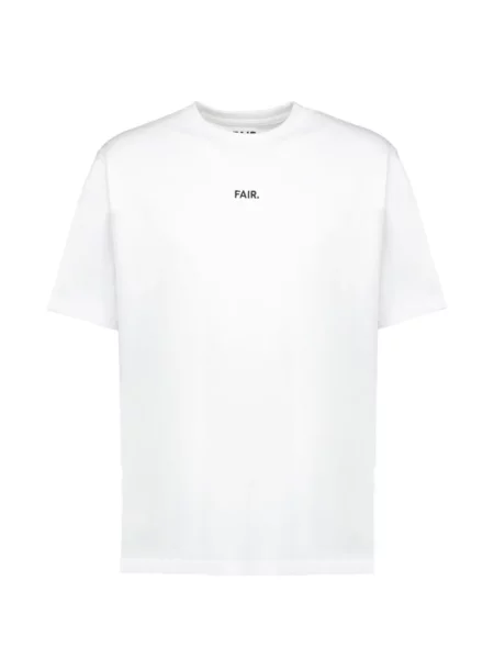 Tricou Fair cu broderie alb