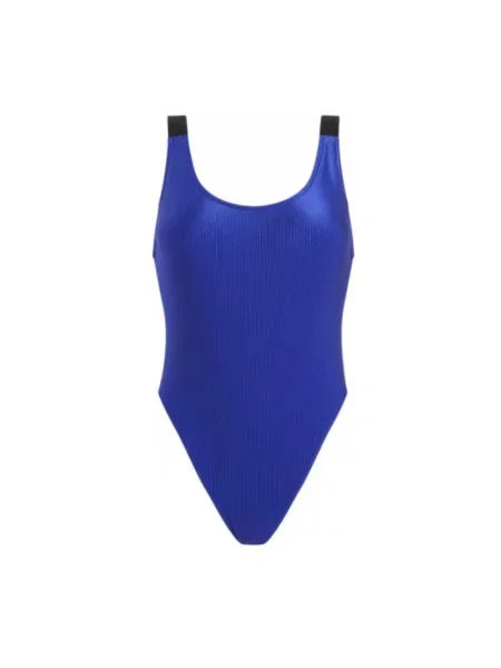 Stroj jednoczęściowy Calvin Klein niebieski