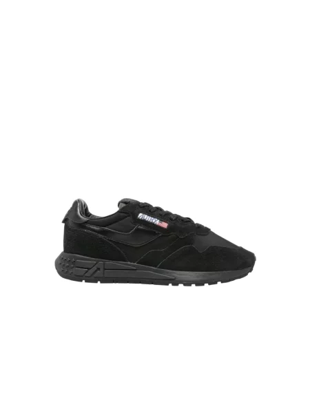 Sneakersy Autry zamszowe czarne