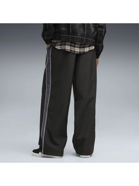 PUMA spodnie dresowe T7 Oversized Odzież S czarny