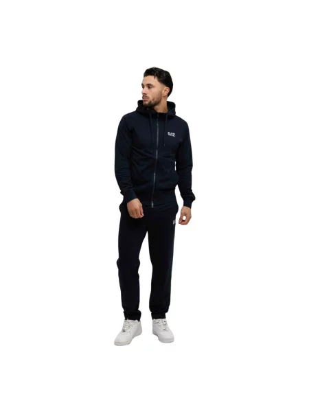 Komplet dresowy Emporio Armani niebieski
