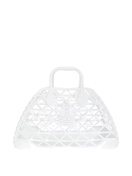 Geantă Vivienne Westwood alb