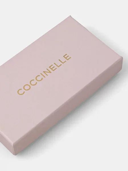 Coccinelle Bőr függő fülbevaló C-ME fekete